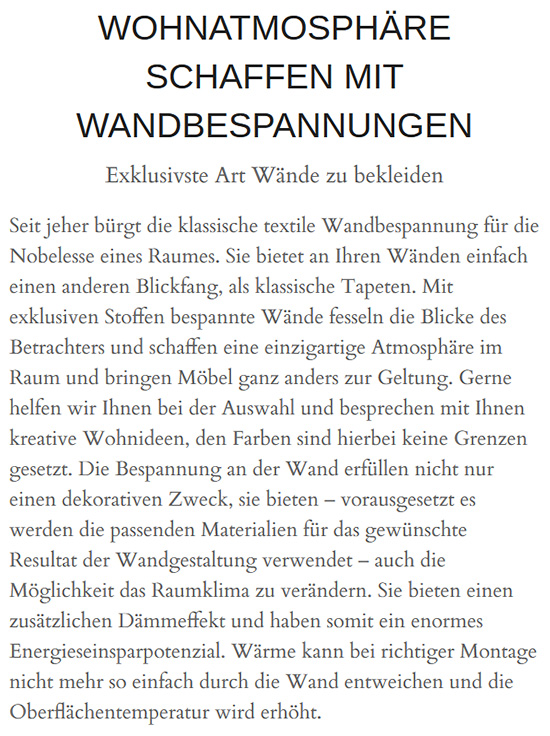 Bodenbel&auml;ge 