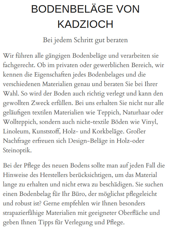 Lamellen f&uuml;r  Hohenbrunn