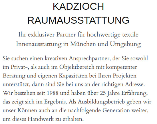 Raumgestaltung 
